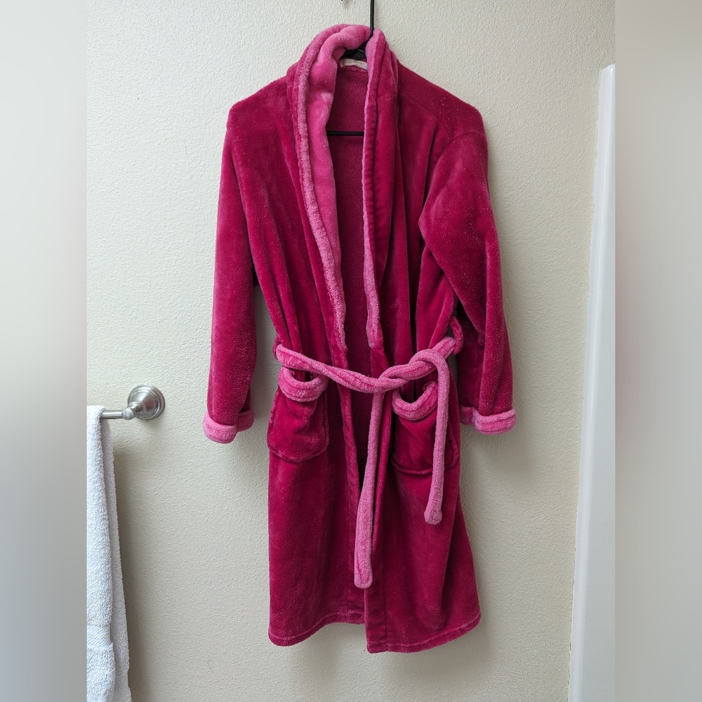 Cozy Soft Pink Bathrobe